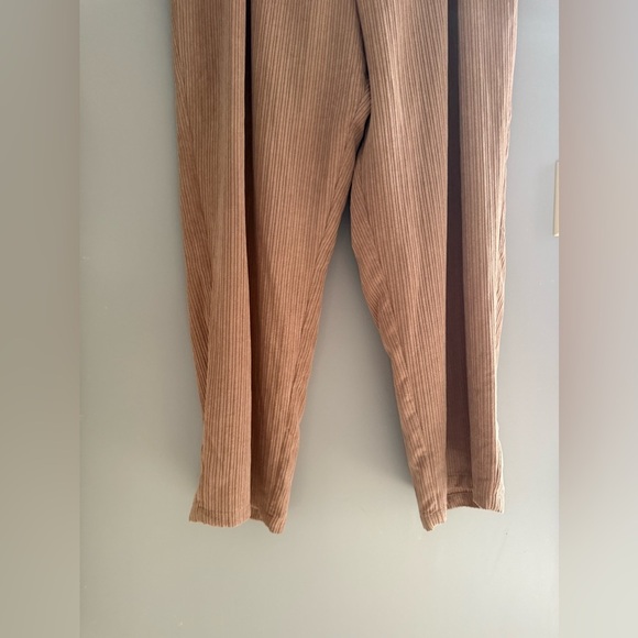 And Now This Womens Brown Corduroy Trousers 16W Straight Leg Mid Rise Pockets - Picture 3 of 9